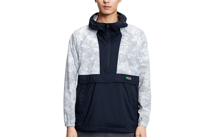 KOLON SPORT Travel Series Lightweight Windproof Hiking Woven Jacket LHJK1MTK47