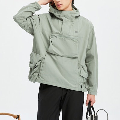 KOLON SPORT TRIWIND Logo Cetakan Jaket Hoodie Outdoor Unisex. LUJK4MT722 Shop KOLON SPORT TRIWIND Logo Cetakan Jaket Hoodie Outdoor Unisex. LUJK4MT722