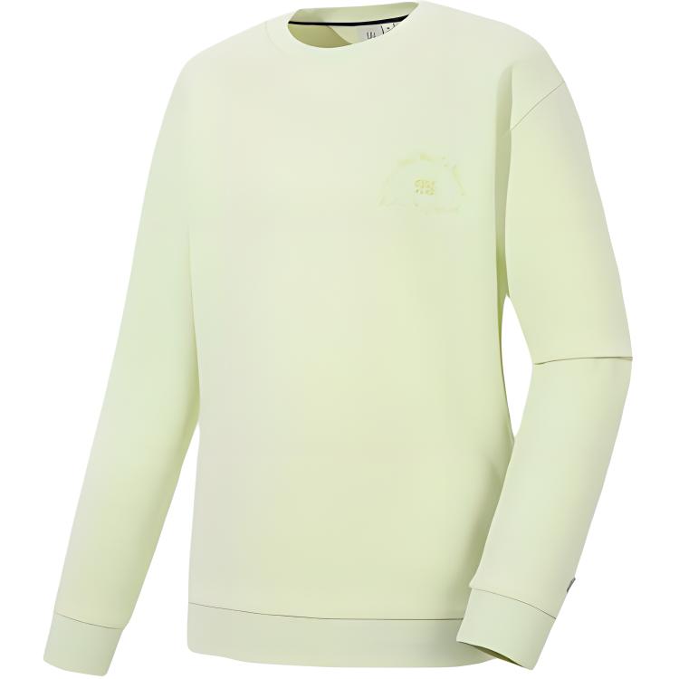 KOLON SPORT Unisex Graphic Print Crewneck Long-Sleeve Sweatshirt 21TBX23912