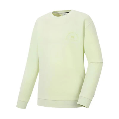 KOLON SPORT Unisex Graphic Print Crewneck Long-Sleeve Sweatshirt 21TBX23912