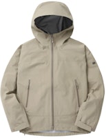 KOLON SPORT Unisex Light Brown Hooded Windbreaker Jacket with Zipper. TLJGX24491BEI KOLON SPORT Unisex Light Brown Hooded Windbreaker Jacket with Zipper. TLJGX24491BEI