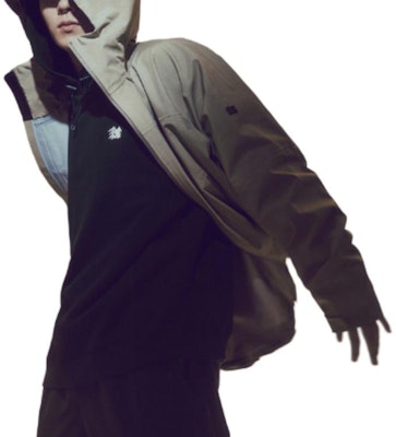 KOLON SPORT Unisex Jaket Windbreaker Coklat Muda Bertopi dengan Zip. TLJGX24491BEI Shop KOLON SPORT Unisex Jaket Windbreaker Coklat Muda Bertopi dengan Zip. TLJGX24491BEI