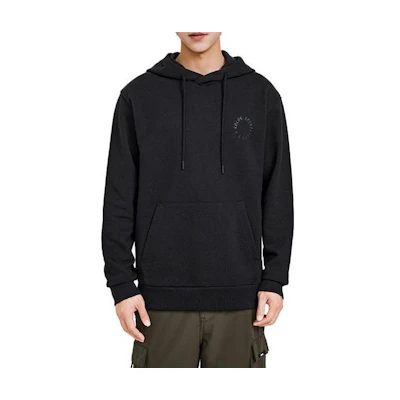 KOLON SPORT Unisex Solid Color Hoodie Long Sleeve Casual Pullover LUMT2WTK53