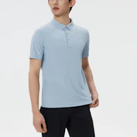 Cheap KOLON SPORT 男款登山防曬UPF50+涼感彈性短袖Polo衫 LHPT5MN129