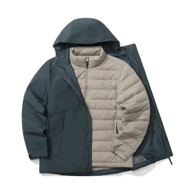 KOLON SPORT Waterproof Windproof 3-in-1 Jacket LHGJ2WN149