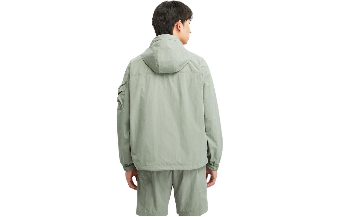 Lookbook 코오롱스포츠 방풍 방수 조절가능한 헴 UV 자켓 유니섹스 LUJK4MT721