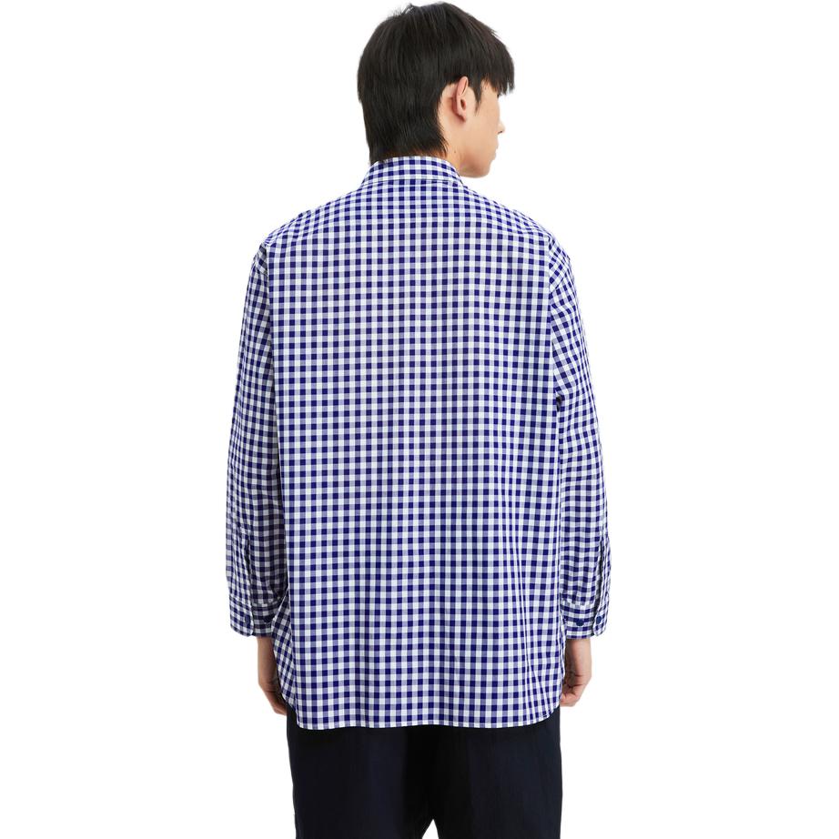 Details for KOLON SPORT x CMFY 格紋寬鬆版型男女休閒長袖襯衫 LUSH4MT937