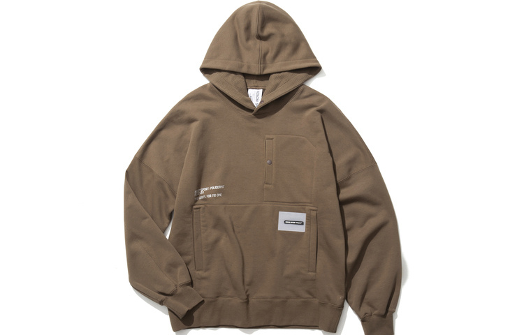 KOLON SPORT POLIQUANT Reflective Print Oversized Hoodie - LHMT2WT989