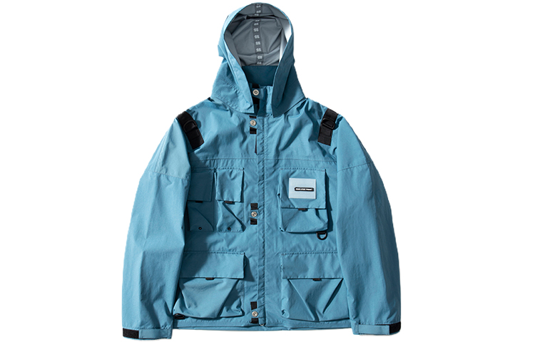 KOLON SPORT POLIQUANT Waterproof Multi-Pocket Adjustable Jacket Unisex LHJK1WT911