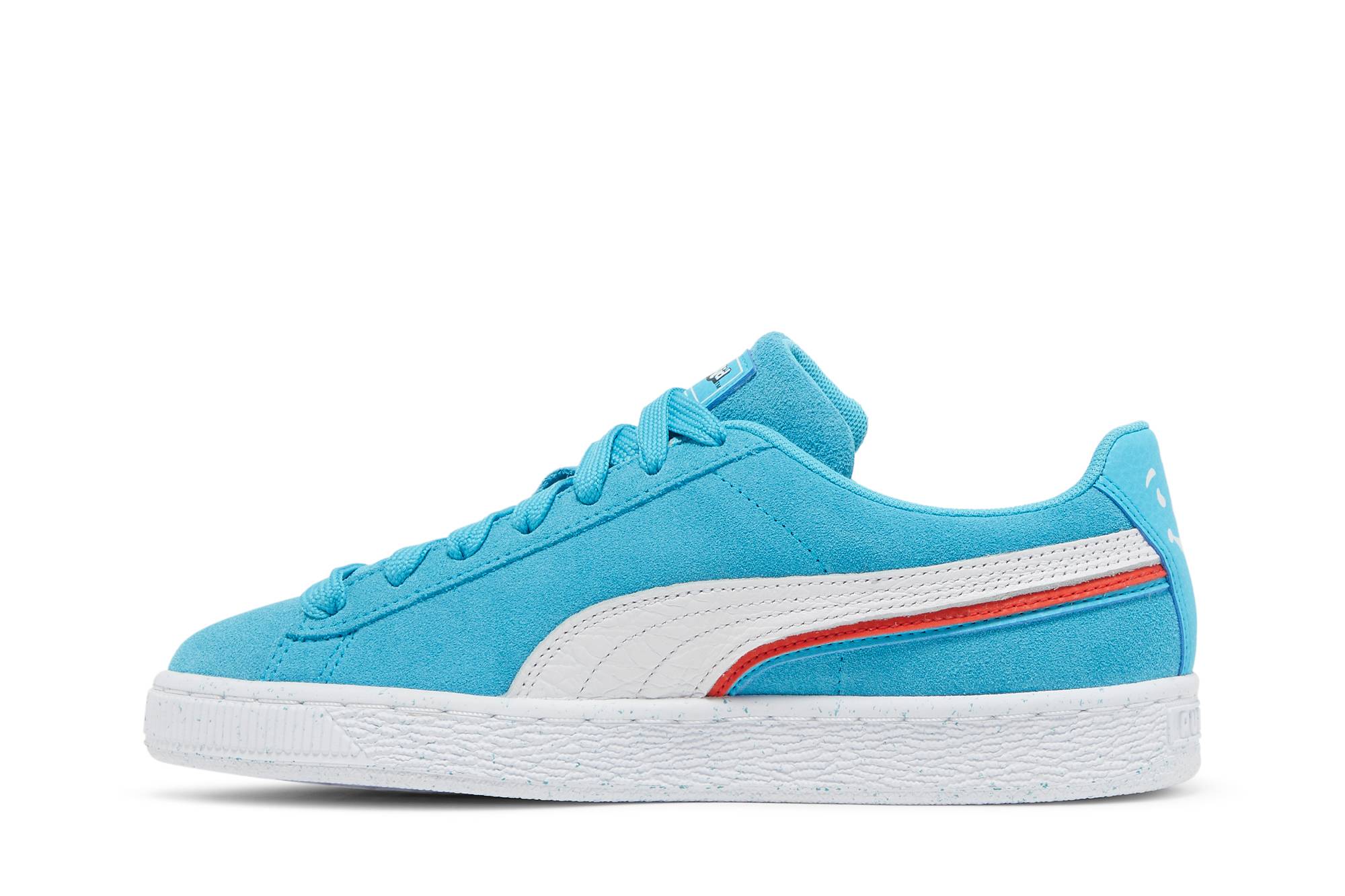 Lookbook GS クールエイド×プーマ スエード "ブルーアトール" 383777-01