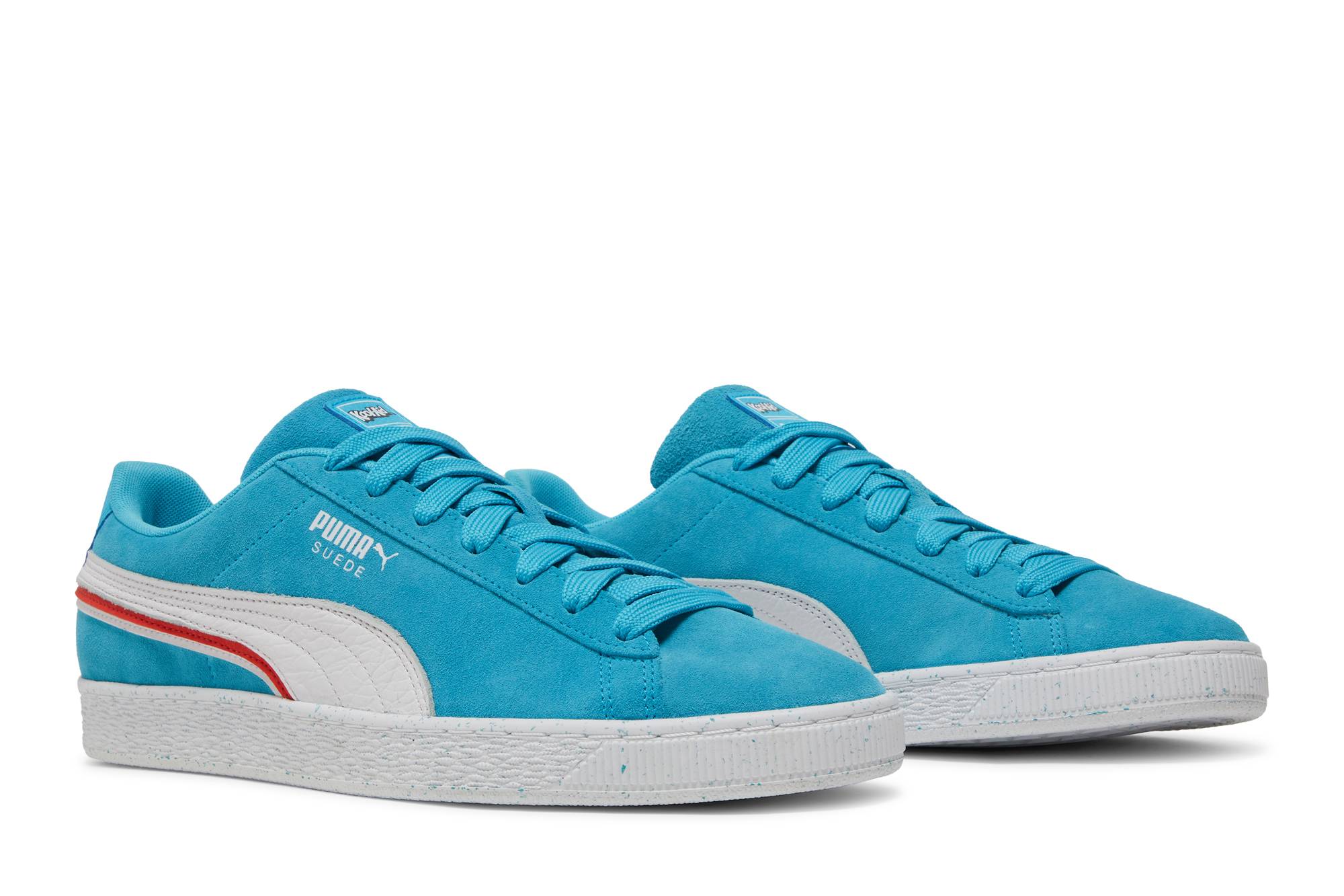 Cheap クールエイド×プーマ スエード トリプレックス "ブルーアトール" 384594-01