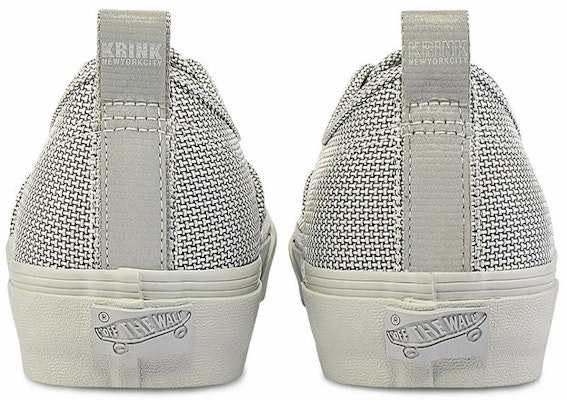 KRINK x Vans Vault Authentic VLT LX 'Medium Grey' VN0A4CS4176 Details for KRINK x Vans Vault Authentic VLT LX 'Medium Grey' VN0A4CS4176
