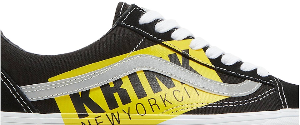 KRINK x Vans Vault Old Skool VLT LX 'Black' VN0A4BVF172 Order KRINK x Vans Vault Old Skool VLT LX 'Black' VN0A4BVF172