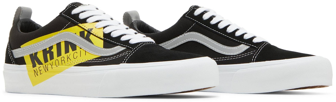 KRINK x Vans Vault Old Skool VLT LX 'Black' VN0A4BVF172 Cheap KRINK x Vans Vault Old Skool VLT LX 'Black' VN0A4BVF172