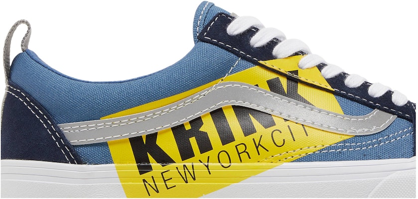 KRINK x Vans Vault Old Skool VLT LX 'Medium Blue' VN0A4BVF173 Order KRINK x Vans Vault Old Skool VLT LX 'Medium Blue' VN0A4BVF173
