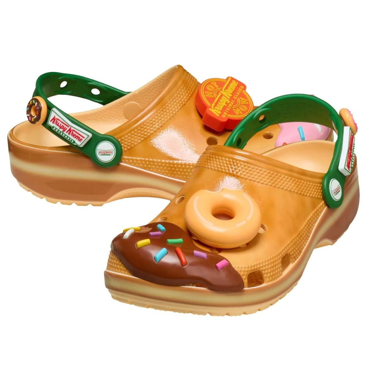 Krispy Kreme x Crocs Classic Clog 'Glazed Doughnut'