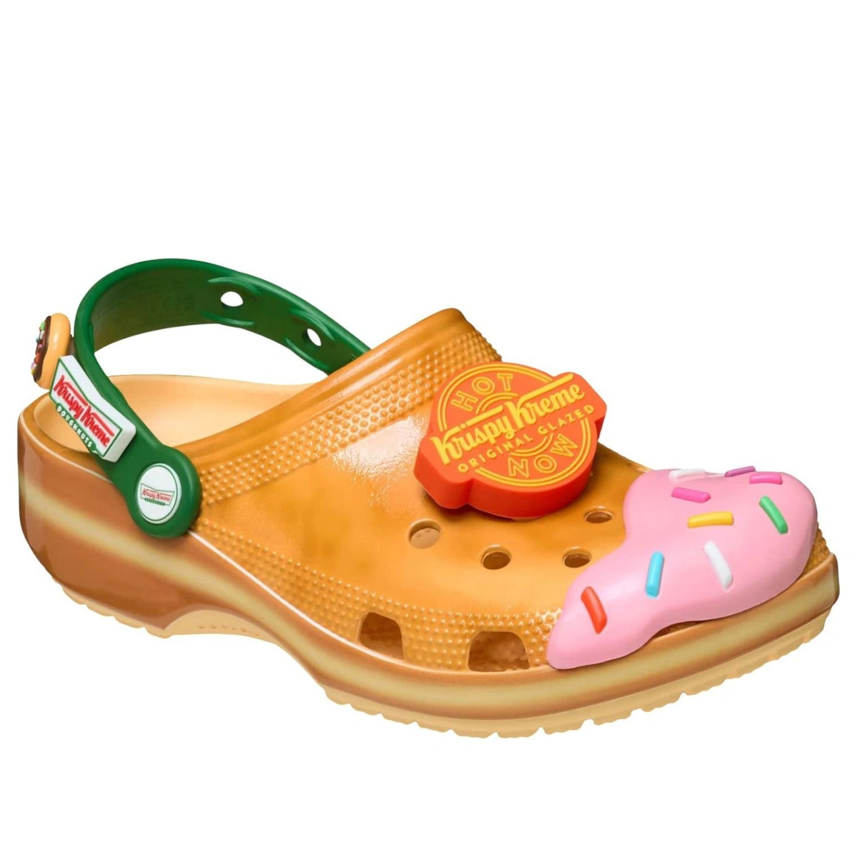 Krispy Kreme x Crocs Classic Clog 'Glazed Doughnut'