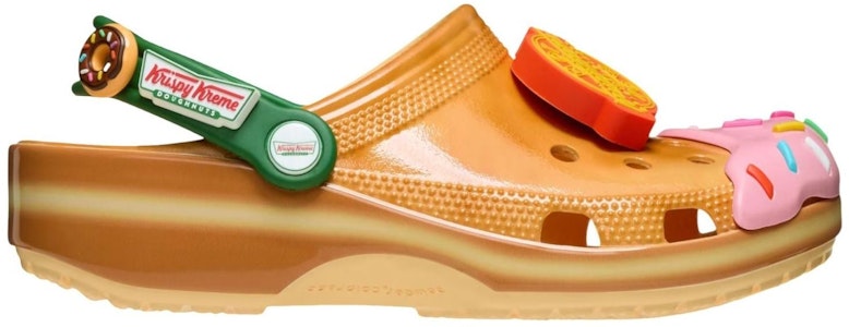 Krispy Kreme x Crocs Classic Clog Selop Klasik 211443-78Z Details for Krispy Kreme x Crocs Classic Clog Selop Klasik 211443-78Z