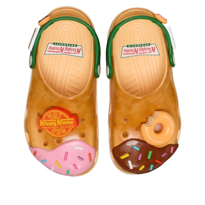 Krispy Kreme x Crocs Classic Clog 'Glazed Doughnut'