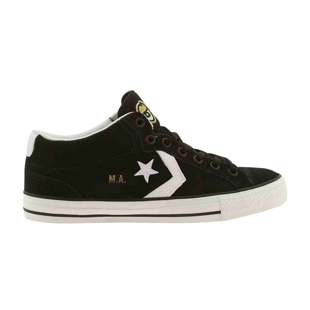 Krooked x Converse Star Player Pro Mid 'Black White' 145659C