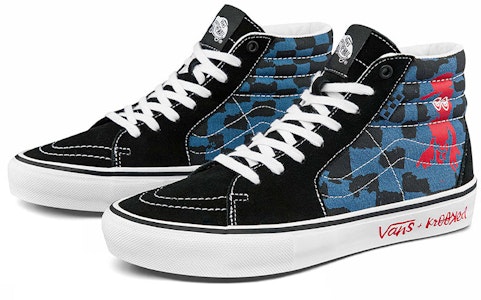 Krooked x Vans スケハイ "Natas × Ray" VN0A5FCCAPG Order Krooked x Vans スケハイ "Natas × Ray" VN0A5FCCAPG