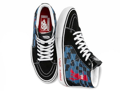 Krooked x Vans スケハイ "Natas × Ray" VN0A5FCCAPG Shop Krooked x Vans スケハイ "Natas × Ray" VN0A5FCCAPG