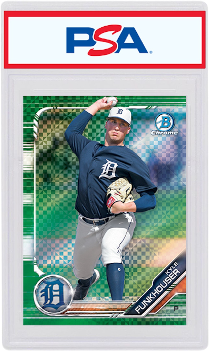 Buy Kyle Funkhouser 2019 Bowman Chrome X Hijau X-Fractor /31 BCP-189