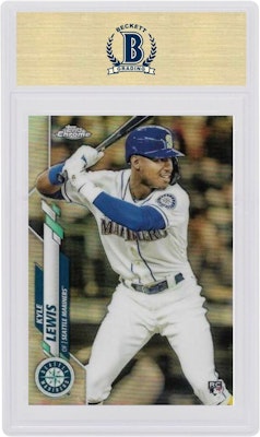Kyle Lewis 2020 Topps Chrome Rookie Refractor #186 Order Kyle Lewis 2020 Topps Chrome Rookie Refractor #186