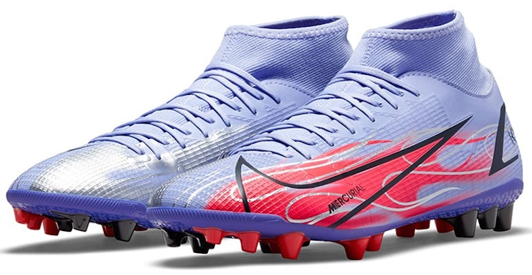 基利安·姆巴佩 x 耐克Mercurial Superfly 8 Academy AG '火焰'足球鞋 DJ3984-506 Order 基利安·姆巴佩 x 耐克Mercurial Superfly 8 Academy AG '火焰'足球鞋 DJ3984-506
