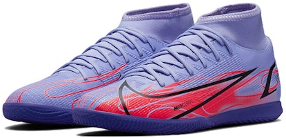 耐吉 Mercurial Superfly 8 刺客 14 Club KM IC 室內球場足球鞋 紫紅 Lookbook 耐吉 Mercurial Superfly 8 刺客 14 Club KM IC 室內球場足球鞋 紫紅
