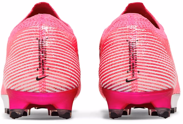 Kylian Mbappé x Nike Mercurial Vapor 13 Elite FG 'Pink Panther' - Kasut Bola. DB5603-611 Details for Kylian Mbappé x Nike Mercurial Vapor 13 Elite FG 'Pink Panther' - Kasut Bola. DB5603-611