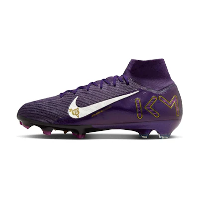 Kylian Mbappé Nike Zoom Mercurial Superfly 10 Elite FG 'Grand Purple'
