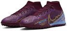 Shop 基利安·姆巴佩 x Nike Zoom Mercurial Superfly 9 Academy TF「深紅甜菜根」DO9347-694