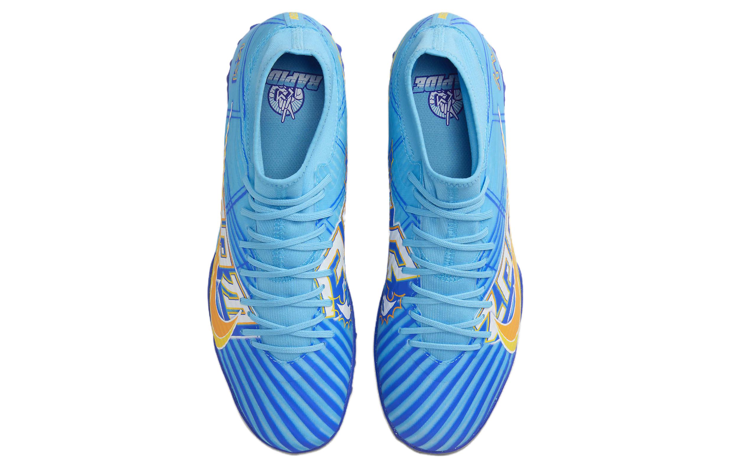 Shop Kylian Mbappé x Nike Zoom Mercurial Superfly 9 Academy TF 'Motivation Pack' DO9347-400