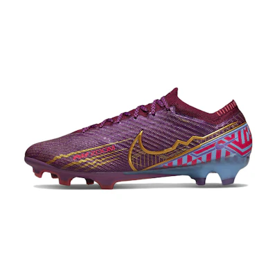 Kylian Mbappé Nike Zoom Mercurial Vapor 15 Elite FG 'Dark Beetroot'
