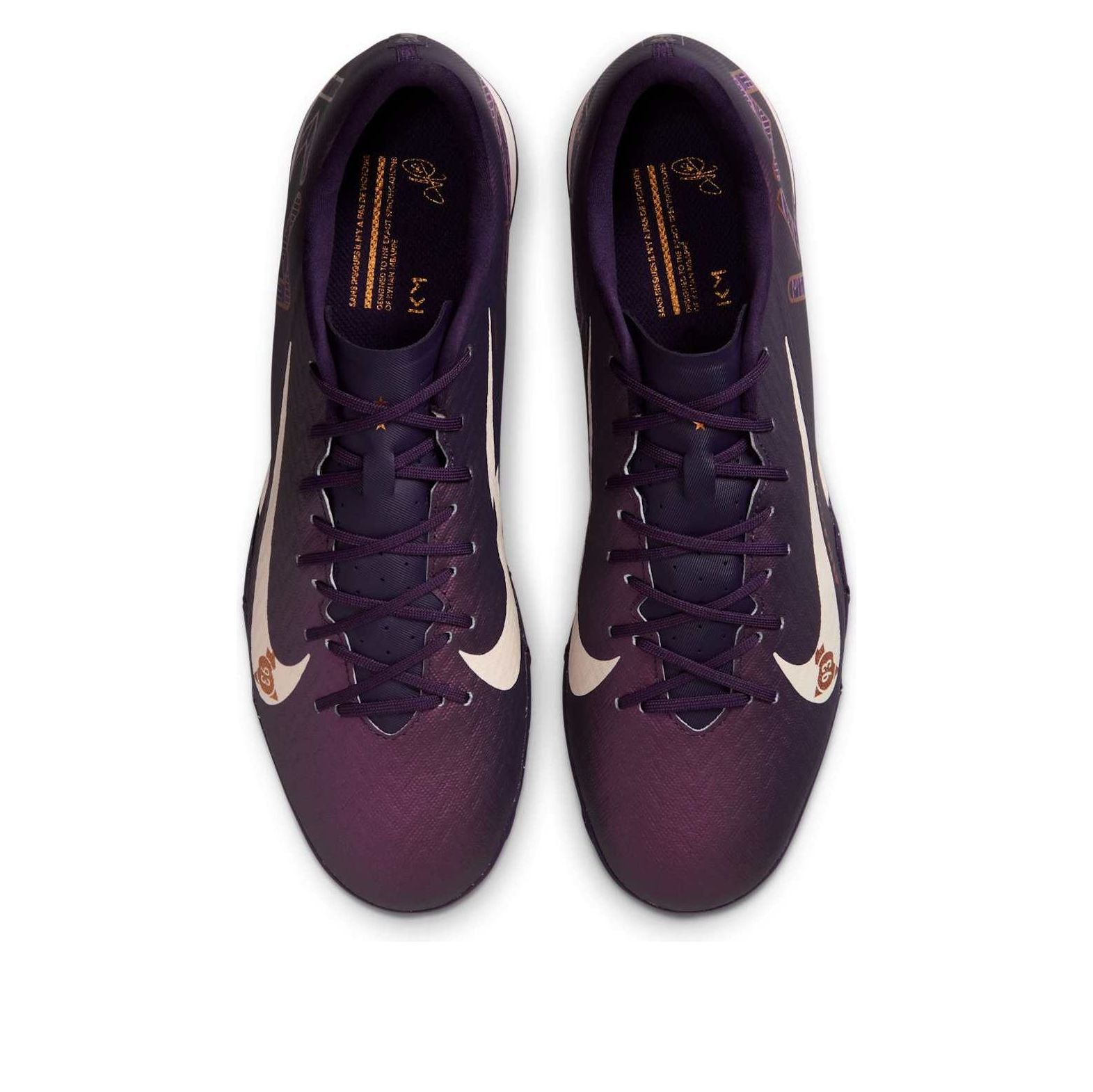 Shop キリアン・エムバペ x ナイキ ズーム マーキュリアル ヴェイパー 16 TF 'グランドパープル' FQ8384-500