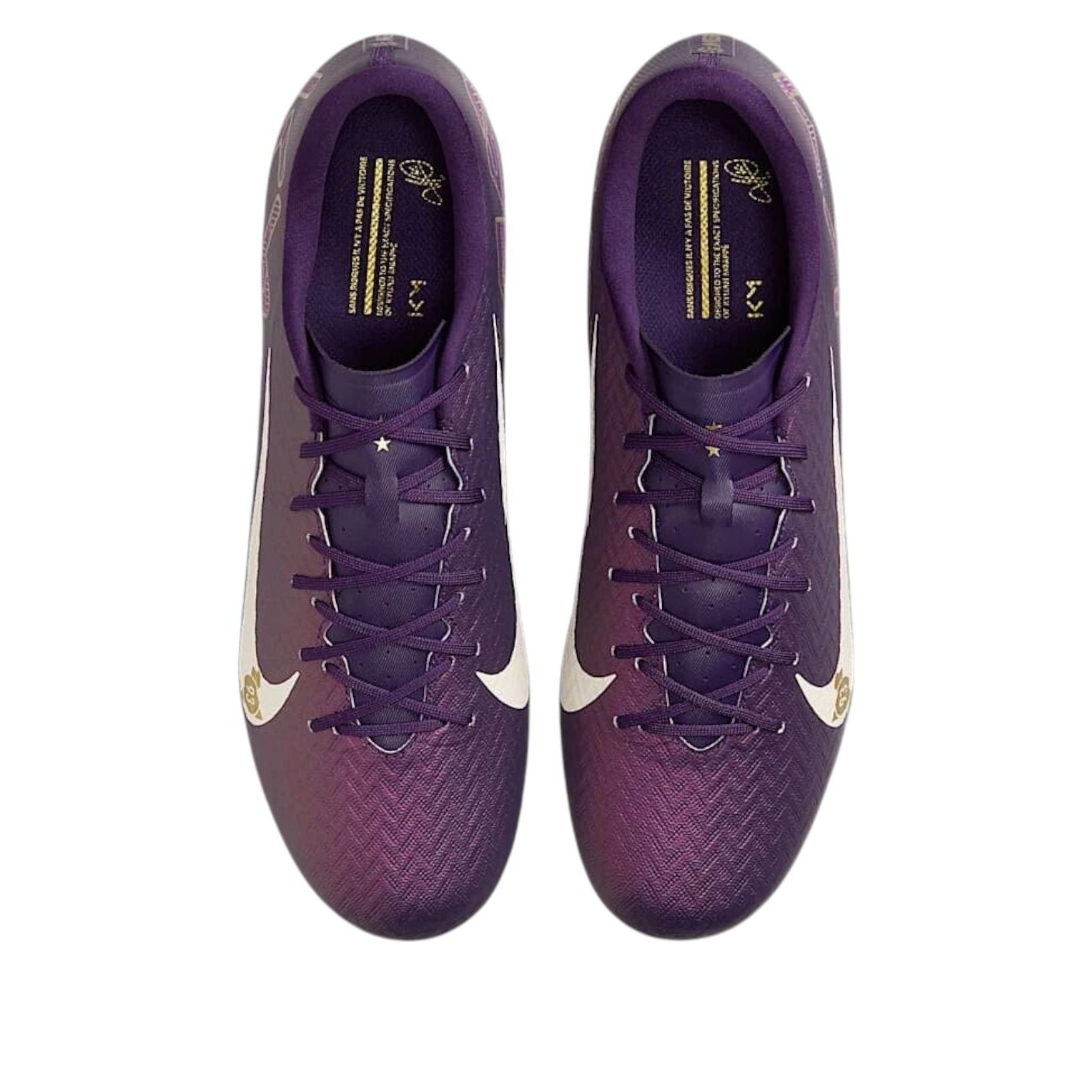 Shop キリアン・エムバペ x ナイキ ズーム マーキュリアル ヴェイパー 16 アカデミー MG 'グランドパープル' FQ8377-500