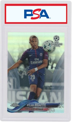 Kylian Mbappe 2017 Topps Chrome UEFA Champions League Refractor #41 Buy Kylian Mbappe 2017 Topps Chrome UEFA Champions League Refractor #41