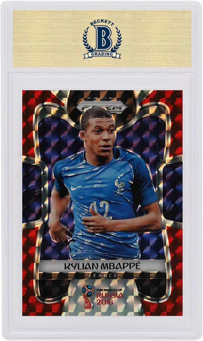 Order Kylian Mbappe 2018 Panini Prizm Piala Dunia Red Mosaic #80