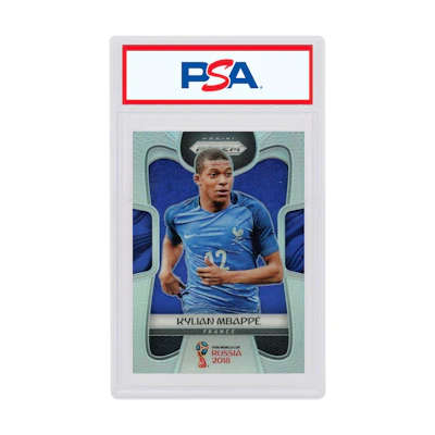 Kylian Mbappe 2018 Panini Prizm World Cup Silver #80