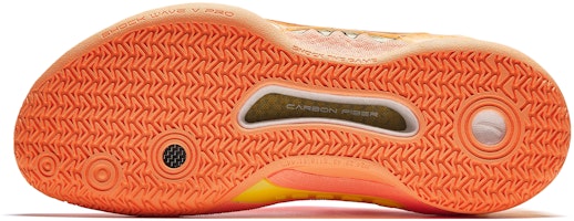 Kyrie Irving x Anta Shock Wave 5 Pro 'Sun' Sepatu Basket 112411111S-2 Details for Kyrie Irving x Anta Shock Wave 5 Pro 'Sun' Sepatu Basket 112411111S-2