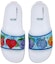 Shop Vans La Costa Slide-On x One Piece PUTIH 'Devil Fruit' VN0A5HF57WM