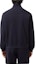 Shop Lacoste Badge Mock Neck Pullover Sweatshirt Deep Abyss Blue. SH7386-HDE