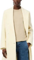 Lookbook LACOSTE Beige Oversized Crewneck Pullover Sweatshirt Long Sleeve SH2837-02S