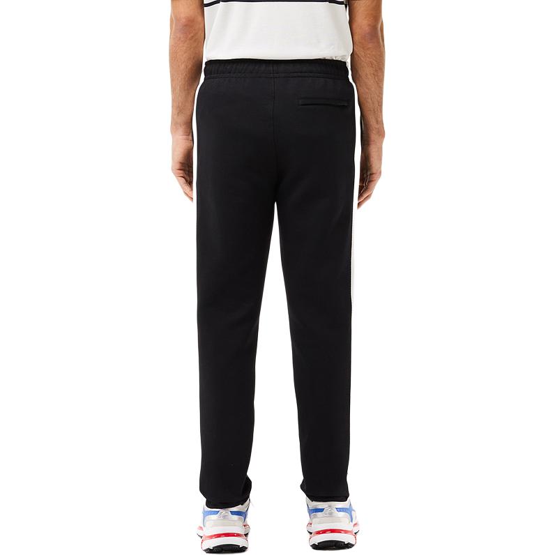 Lookbook LACOSTE  Black Casual Slim Fit Plain Elastic Pants XH7450