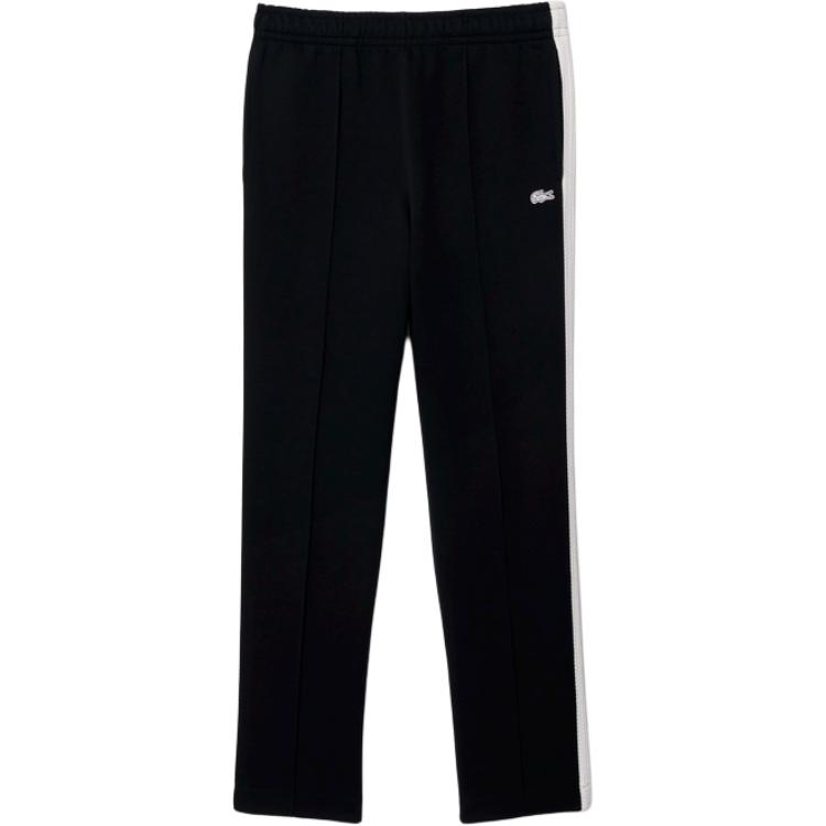 LACOSTE  Black Colorblock Loose Fit Casual Pants XH7450-9M0