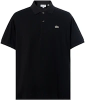 Order LACOSTE 黑色棉質標誌休閒短袖POLO衫 L1212-031