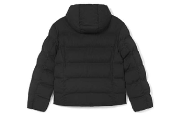 Lookbook LACOSTE 黑色連帽羽絨外套 - 保暖極簡設計 BH4462