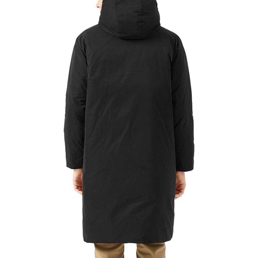 LACOSTE  Black Long Down Jacket with Hood - Warm and Minimalist Design. BH0509-EL6 圖 5