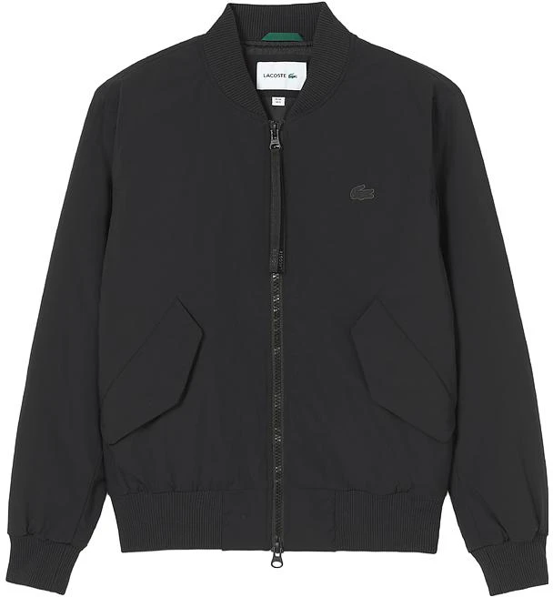 lacoste-black-solid-business-casual-baseball-collar-zip-jacket-bh-4455